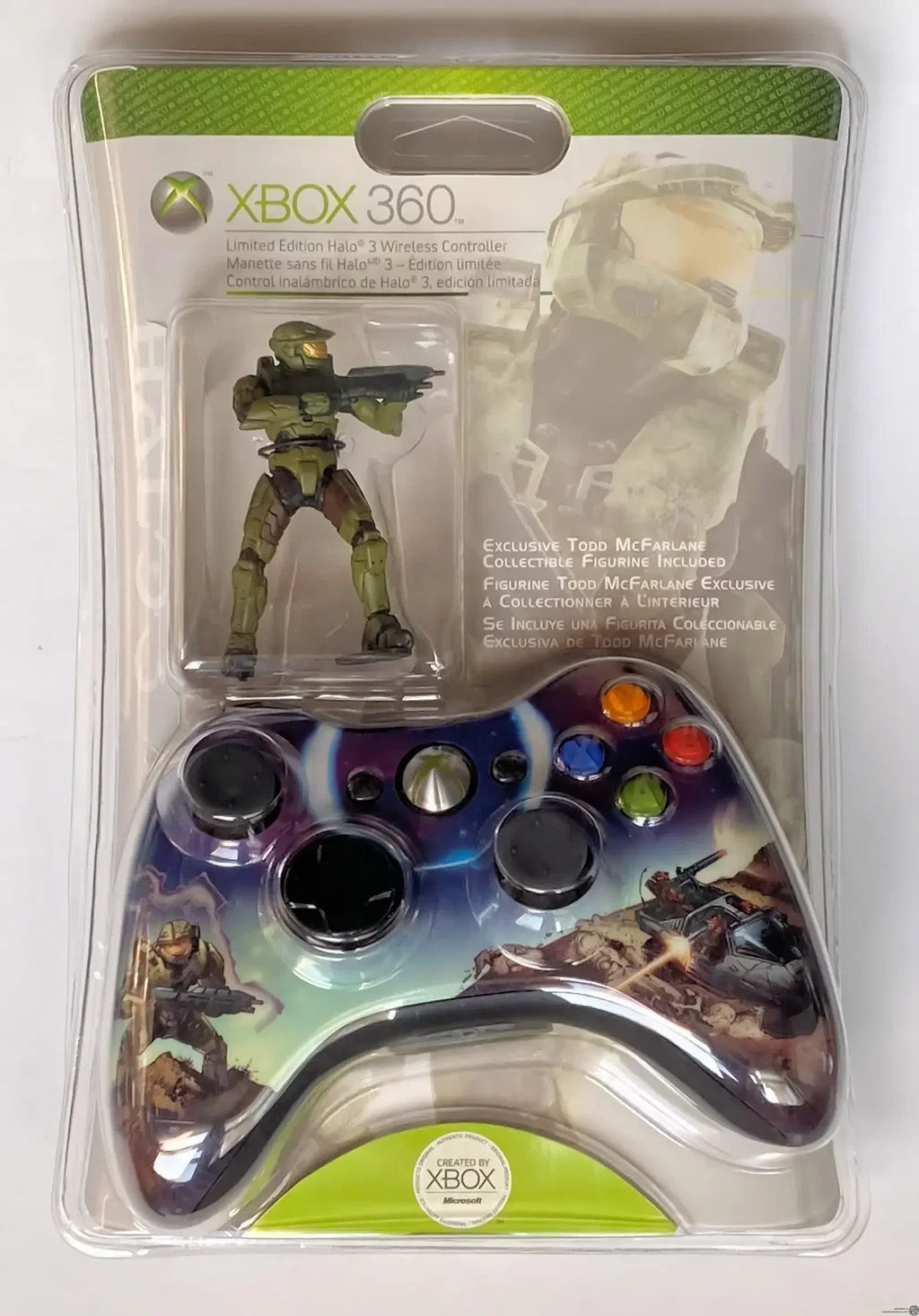 Microsoft Xbox 360 Wireless Halo 3 Spartan Controller - Xbox 360 [Pre-Owned] Accessories Microsoft