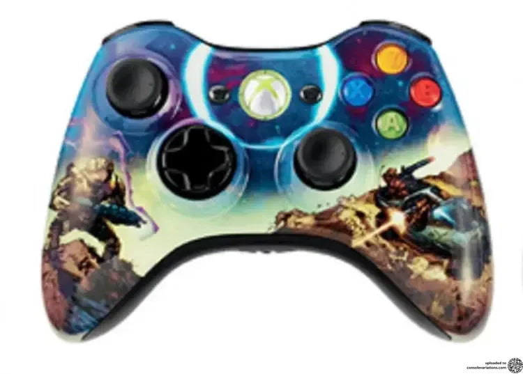 Microsoft Xbox 360 Wireless Halo 3 Spartan Controller - Xbox 360 [Pre-Owned] Accessories Microsoft