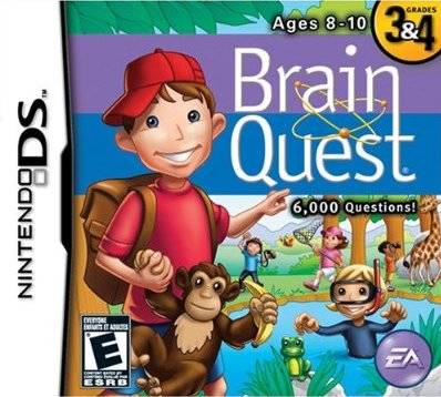 Brain Quest Grades 3 & 4 - (NDS) Nintendo DS [Pre-Owned] Video Games Electronic Arts