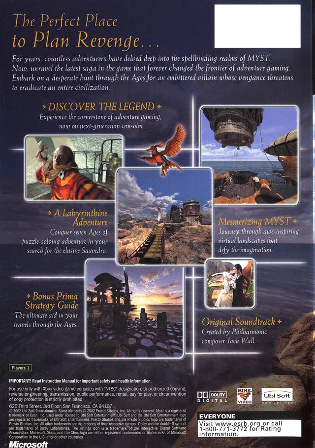 Myst III: Exile - (XB) Xbox [Pre-Owned] Video Games Ubisoft   
