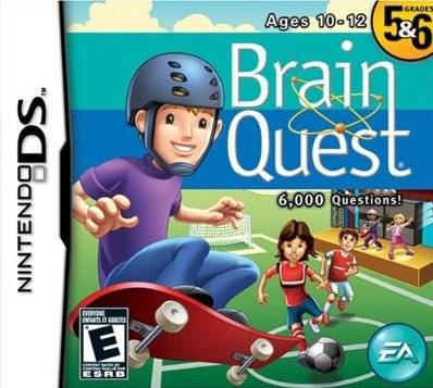 Brain Quest Grades 5 & 6 - (NDS) Nintendo DS [Pre-Owned] Video Games Electronic Arts   