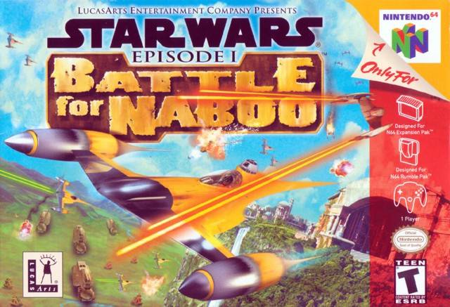 Star Wars Episode I: Battle for Naboo - (N64) Nintendo 64 [Pre-Owned] Video Games LucasArts   