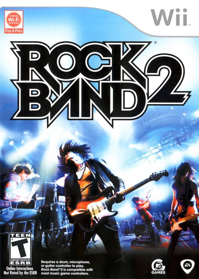 Rock Band 2 - Nintendo Wii [Pre-Owned] Video Games MTV Games   
