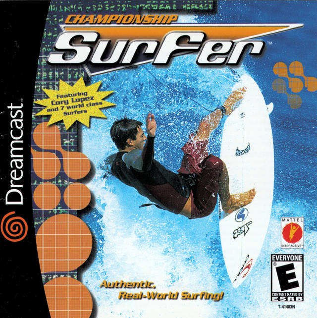 Championship Surfer - (DC) SEGA Dreamcast Video Games Mattel   