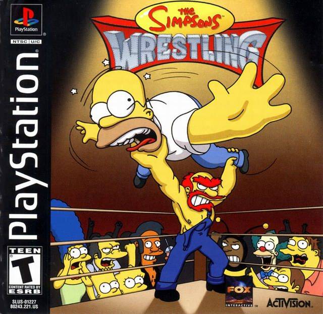 The Simpsons Wrestling - (PS1) PlayStation 1 [Pre-Owned] Video Games Activision   
