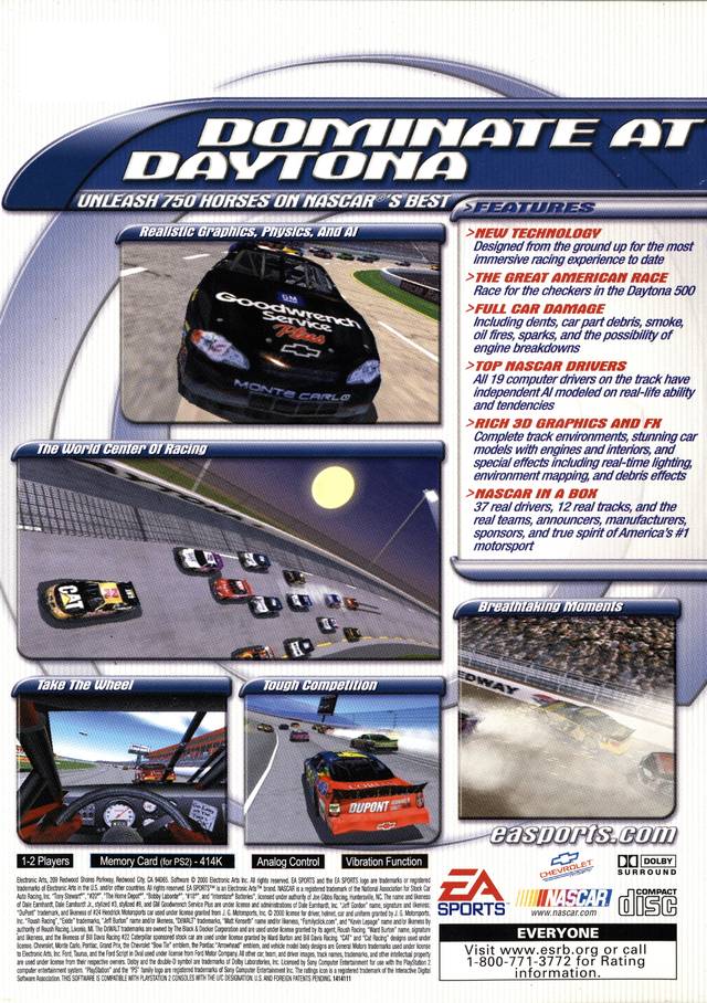 NASCAR 2001 - (PS2) PlayStation 2 [Pre-Owned] Video Games EA Sports   