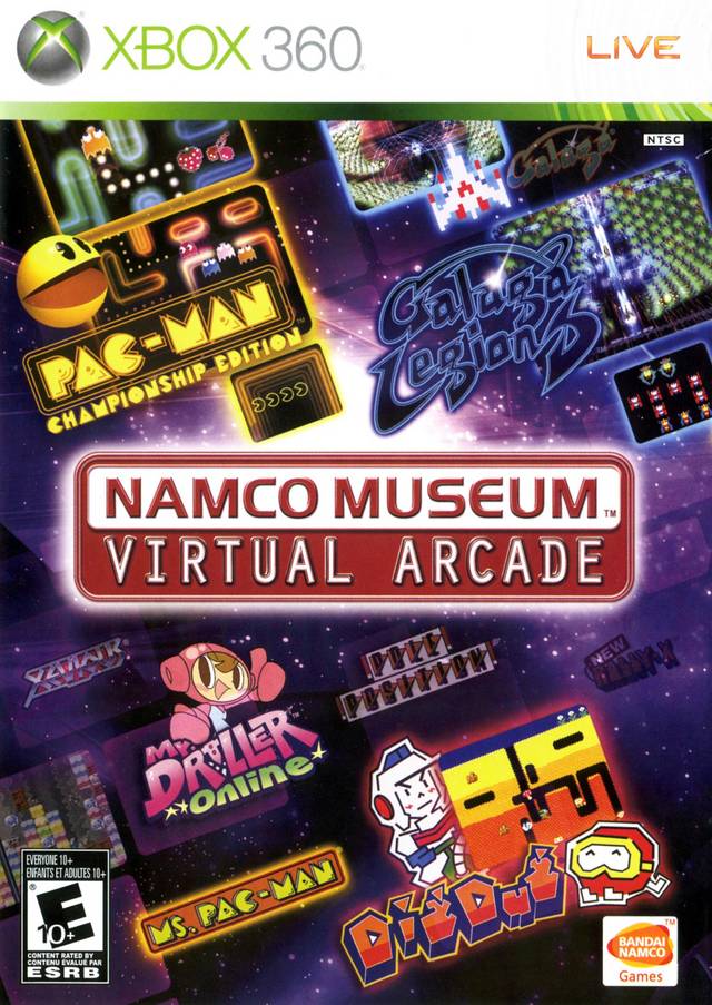 Namco Museum: Virtual Arcade - Xbox 360 [Pre-Owned] Video Games Namco Bandai Games   