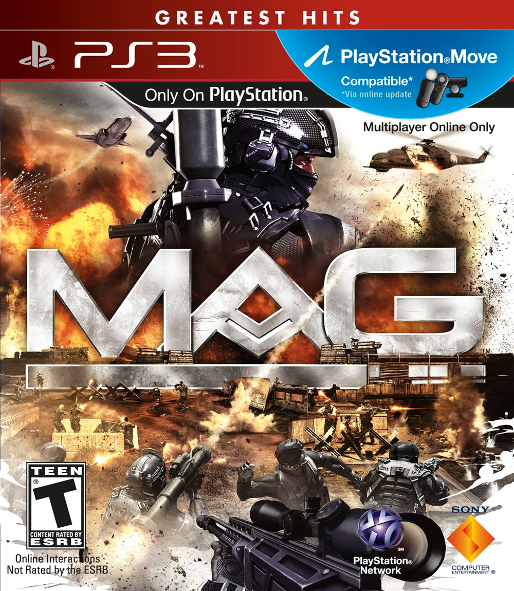 MAG (Greatest Hits) - (PS3) PlayStation 3 [Pre-Owned] Video Games SCEA   