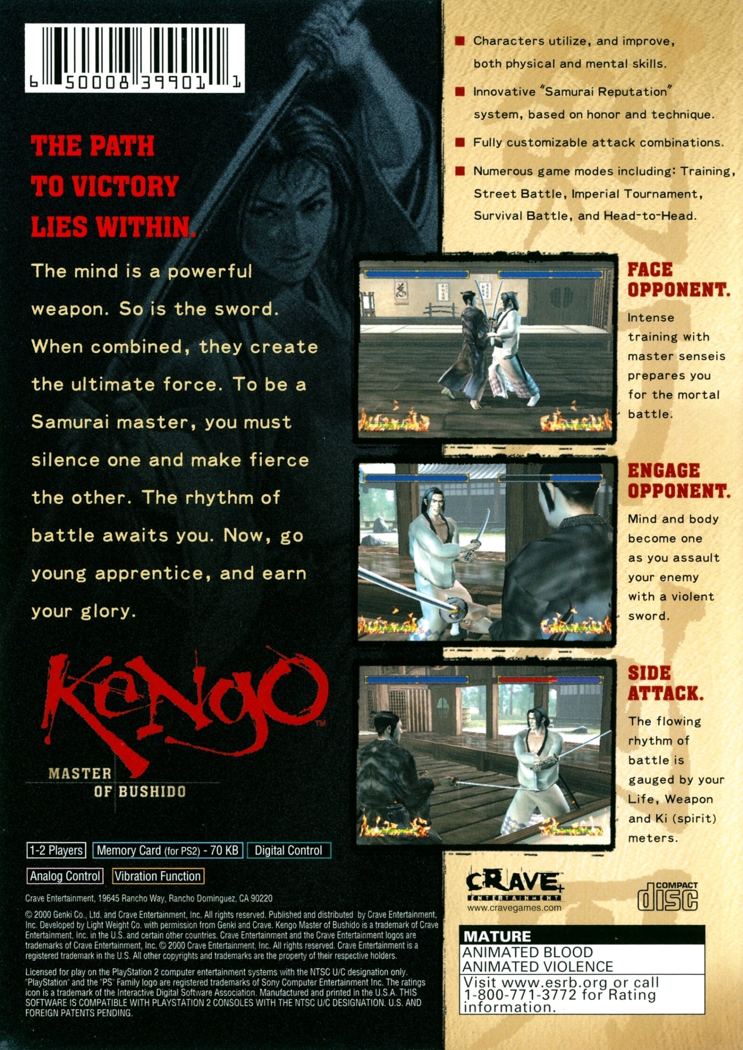 Jeux Vidéo Kengo PlayStation 2 (PS2) d'occasion Jeux Vidéo Kengo PlayStation 2 (PS2) d'occasion