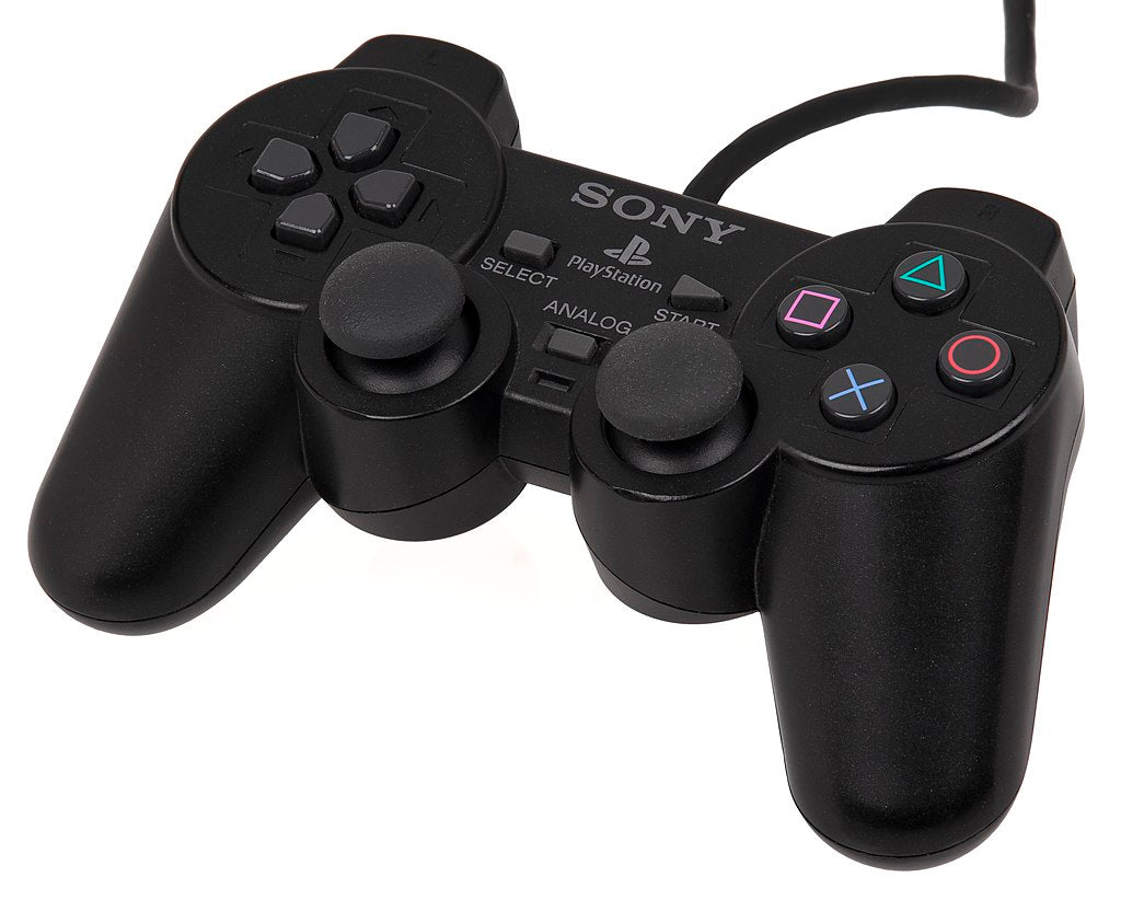Sony Dualshock 2 Controller (Black) - (PS2) PlayStation 2 [Pre-Owned] Accessories Sony   
