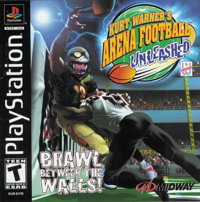 Kurt Warner's Arena Football Unleashed - (PS1) PlayStation 1 Video Games Midway   