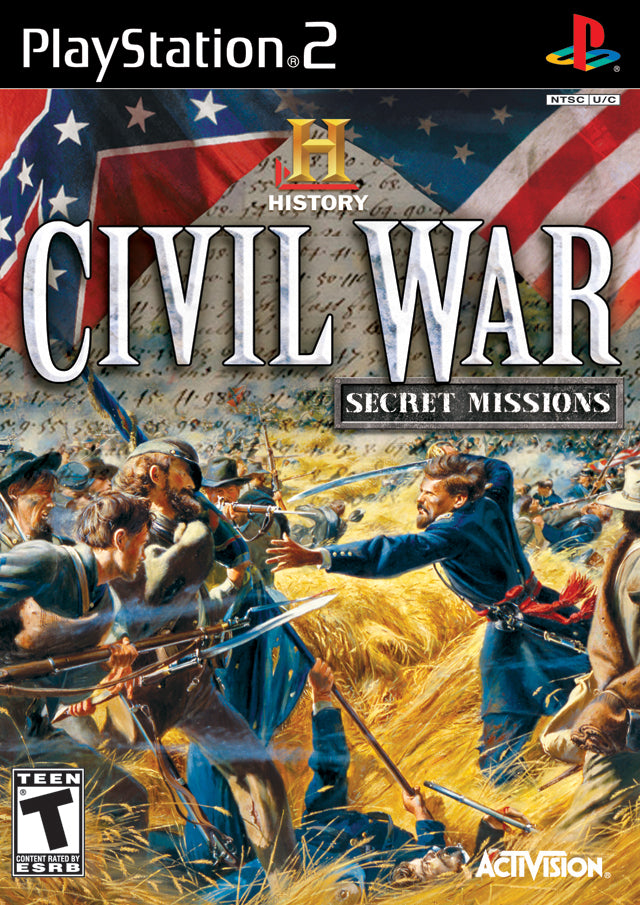 The History Channel: Civil War - Secret Missions - (PS2) PlayStation 2 [Pre-Owned] Video Games Activision   