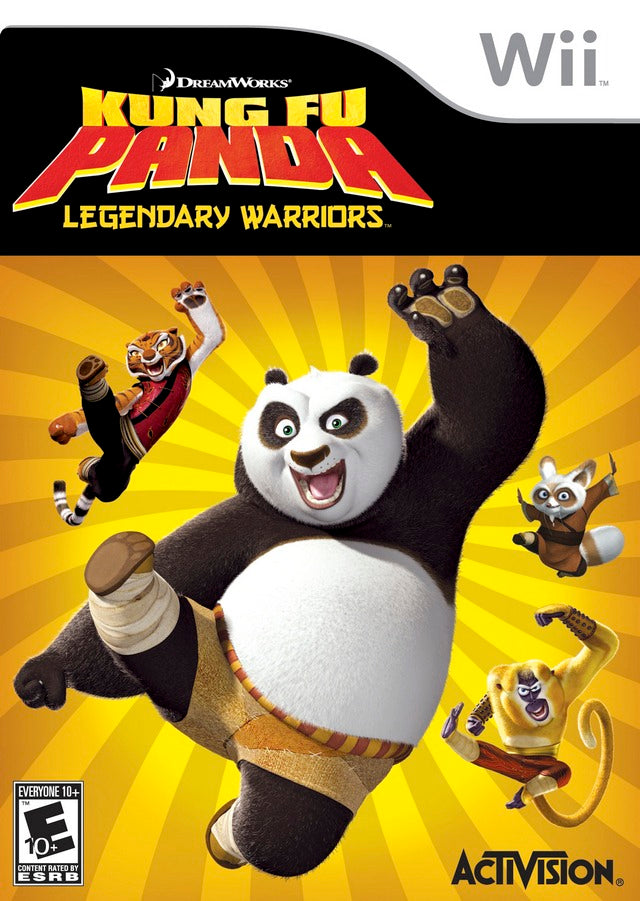 DreamWorks Kung Fu Panda: Legendary Warriors - Nintendo Wii Video Games Activision   