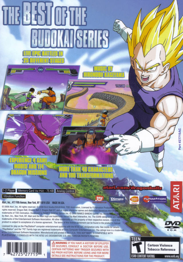 Dragon Ball Z: Infinite World - PlayStation 2 [Pre-Owned] Video Games Atari SA   