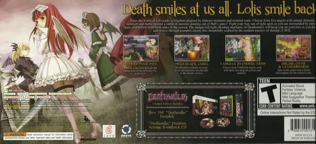 Deathsmiles (Limited Edition) - Xbox 360 [Pre-Owned] Video Games Aksys Games   