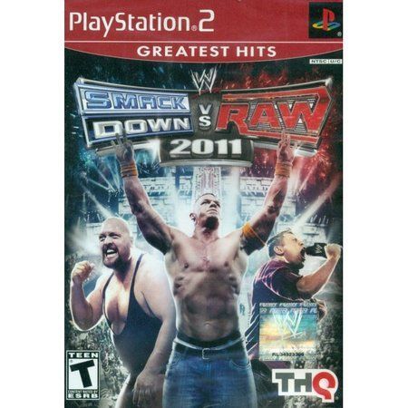 WWE SmackDown vs. Raw 2011 ( Greatest Hits ) - PlayStation 2 [Pre-Owned] Video Games THQ   