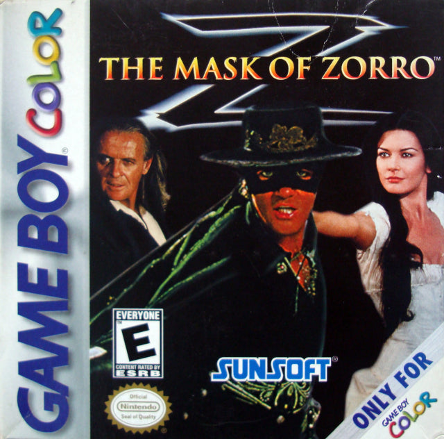 The Mask of Zorro - (GBC) Game Boy Color [Pre-Owned] Video Games SunSoft   