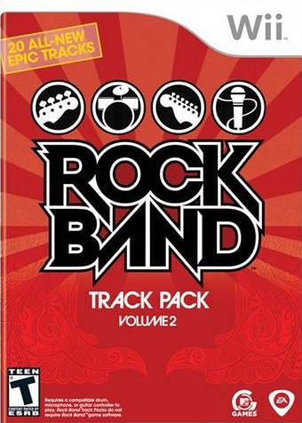 Rock Band: Track Pack - Volume 2 - Nintendo Wii Video Games MTV Games   