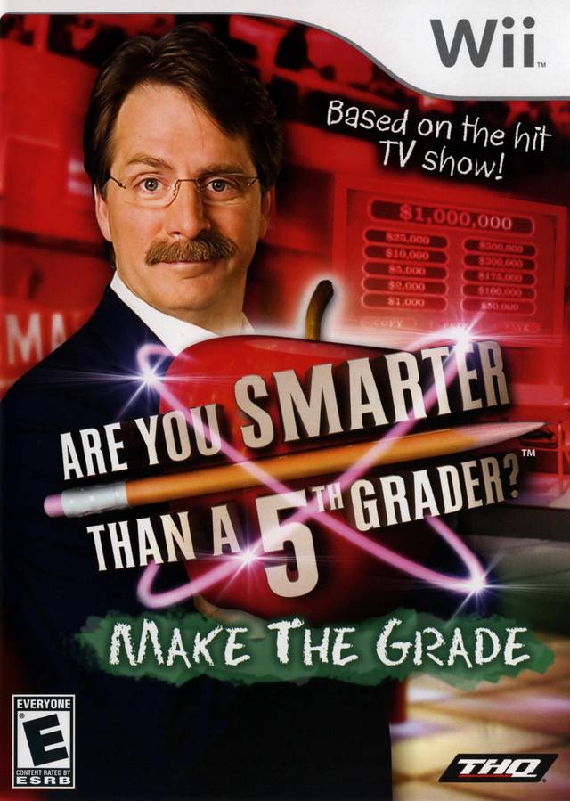 Are You Smarter Than a 5th Grader: Make the Grade - Nintendo Wii Video Games THQ   