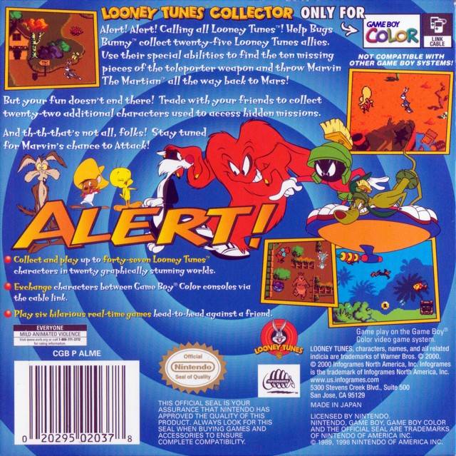 Looney Tunes Collector: Alert! - (GBC) Game Boy Color [Pre-Owned] Video Games Infogrames   