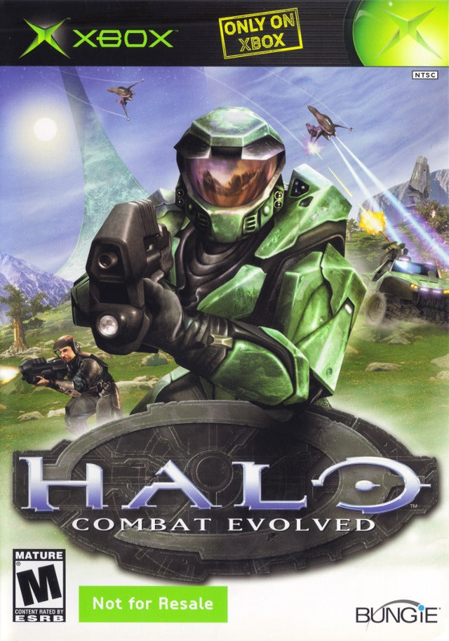 Halo: Combat Evolved - Xbox Video Games Microsoft Game Studios   