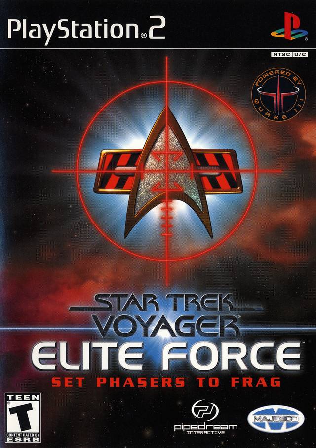Star Trek: Voyager Elite Force - PlayStation 2 Video Games Majesco   