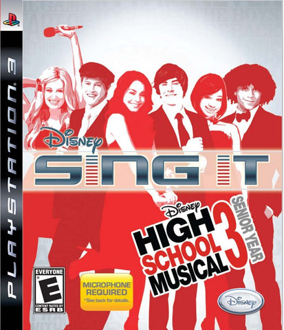 Disney Sing It! High School Musical 3: Senior Year - (PS3) PlayStation 3 [Pre-Owned] Video Games Disney Interactive Studios   