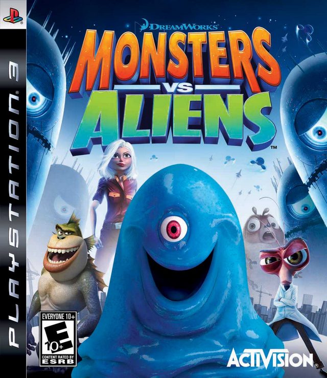 Monsters vs. Aliens - (PS3) PlayStation 3 [Pre-Owned] Video Games Activision   