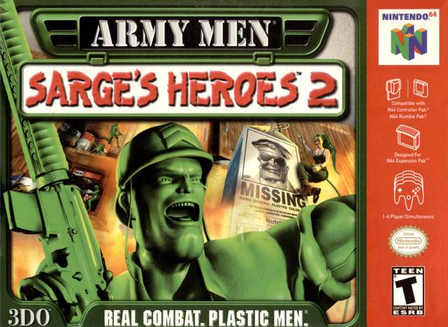 Army Men: Sarge's Heroes 2 - (N64) Nintendo 64 [Pre-Owned] Video Games 3DO   