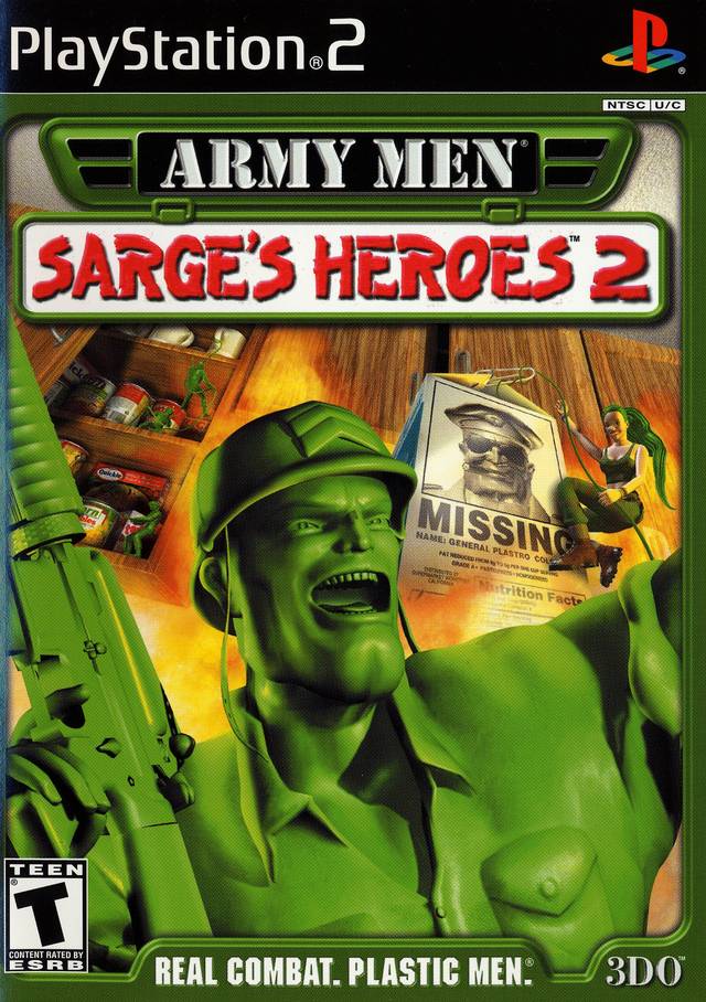 Army Men: Sarge's Heroes 2 - (PS2) PlayStation 2 [Pre-Owned] Video Games 3DO   