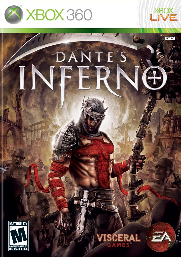 Dante's Inferno - Xbox 360 [Pre-Owned] Video Games Electronic Arts   