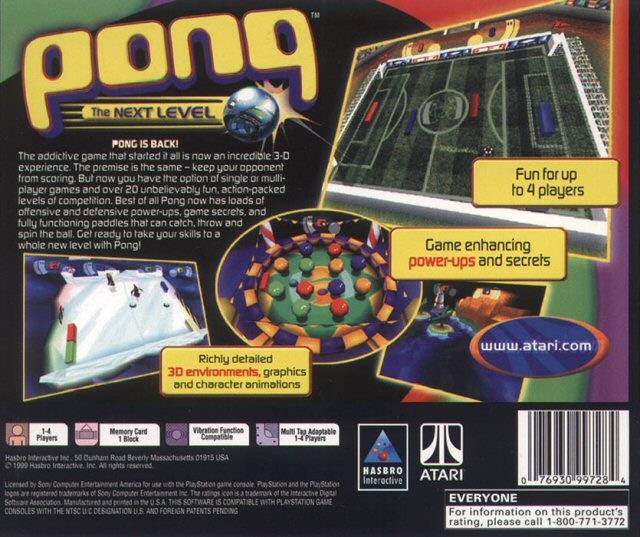 Pong shop playstation 1