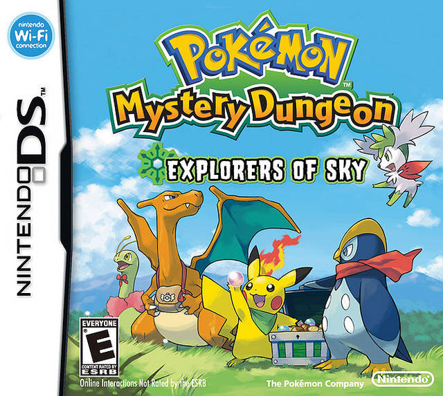 Pokemon Mystery Dungeon: Explorers of Sky - (NDS) Nintendo DS [Pre-Owned] Video Games Nintendo   