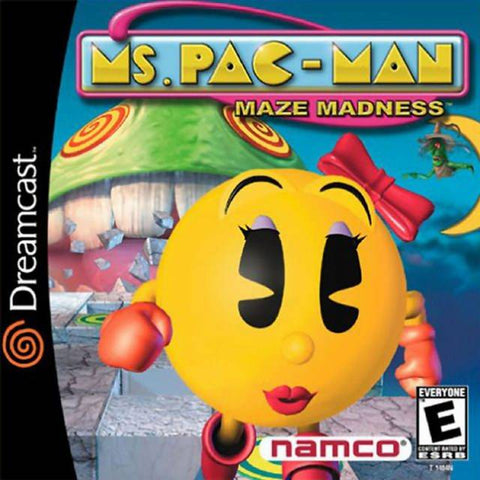 Ms. Pac-Man Maze Madness - (DC) SEGA Dreamcast  [Pre-Owned] Video Games Namco   