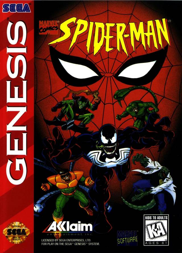 Spider-Man (Animated Series) - (SG) SEGA Genesis [Pre-Owned] Video Games Acclaim   