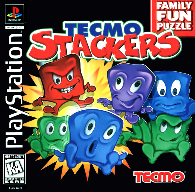 Tecmo Stackers - (PS1) PlayStation 1 [Pre-Owned] Video Games Tecmo   