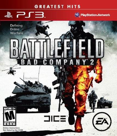 Battlefield: Bad Company 2 (Greatest Hits) - (PS3) PlayStation 3 [Pre-Owned] Video Games EA Games   