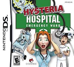 Hysteria Hospital: Emergency Ward - (NDS) Nintendo DS Video Games O-Games   