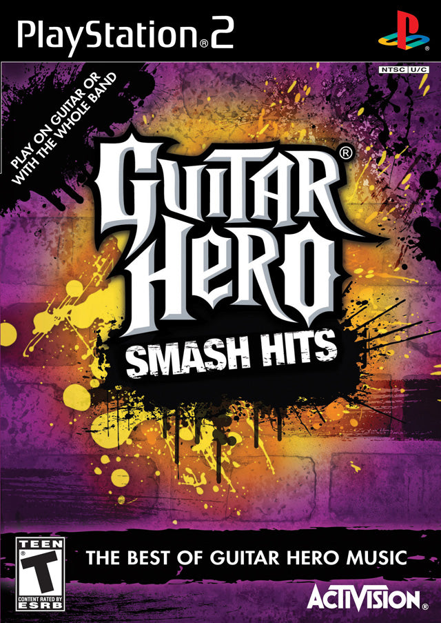 Guitar Hero: Smash Hits - (PS2) PlayStation 2 Video Games Activision   