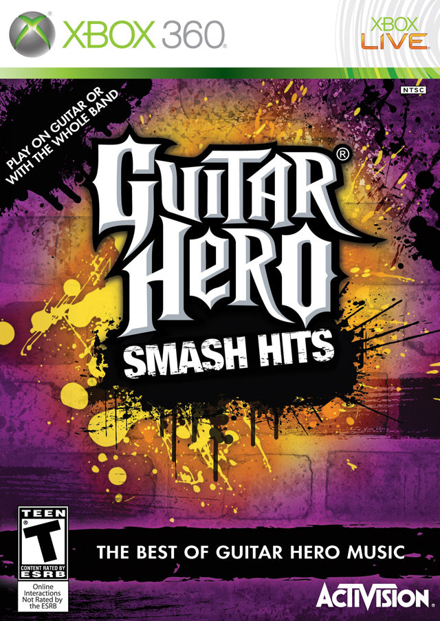 Guitar Hero: Smash Hits - Xbox 360 Video Games Activision   