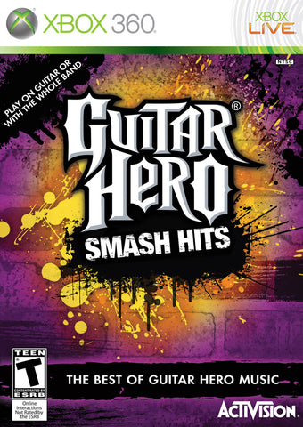 Guitar Hero: Smash Hits - Xbox 360 [Pre-Owned] Video Games Activision   