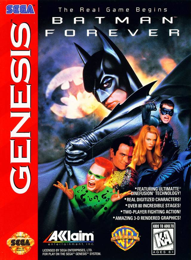 Batman Forever - (SG) SEGA Genesis [Pre-Owned] Video Games Acclaim   