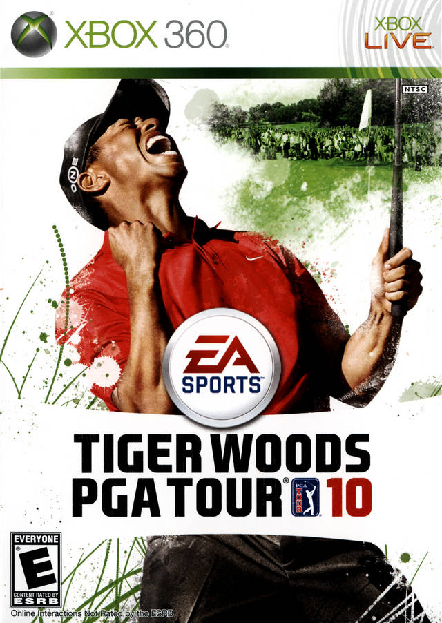 Tiger Woods PGA Tour 10 - Xbox 360 [Pre-Owned] Video Games Electronic Arts   