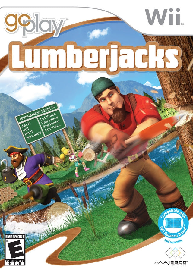 Go Play Lumberjacks - Nintendo Wii Video Games Majesco   