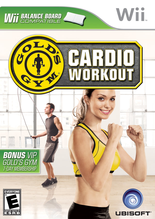 Gold's Gym: Cardio Workout - Nintendo Wii [Pre-Owned] Video Games Ubisoft   