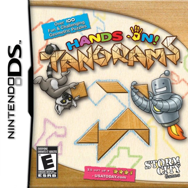 Hands On! Tangrams - Nintendo DS Video Games Storm City Games   