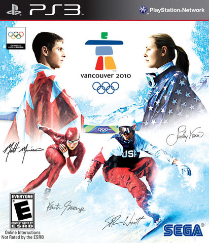 Vancouver 2010 - The Official Video Game of the Olympic Winter Games - PlayStation 3 Video Games Sega   