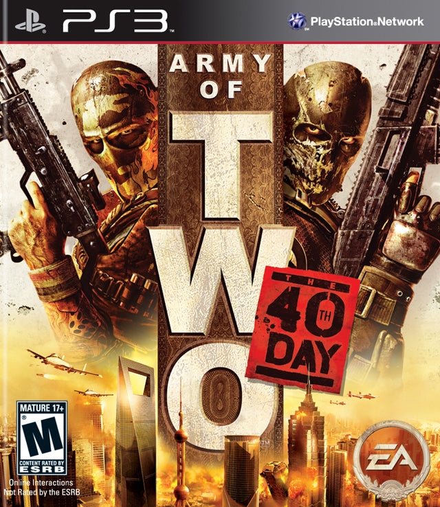 Army of Two: The 40th Day - (PS3) PlayStation 3 [Pre-Owned] Video Games Electronic Arts   