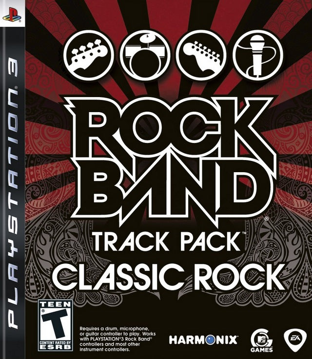 Rock Band Track Pack: Classic Rock - (PS3) PlayStation 3 [Pre-Owned] Video Games MTV Games   