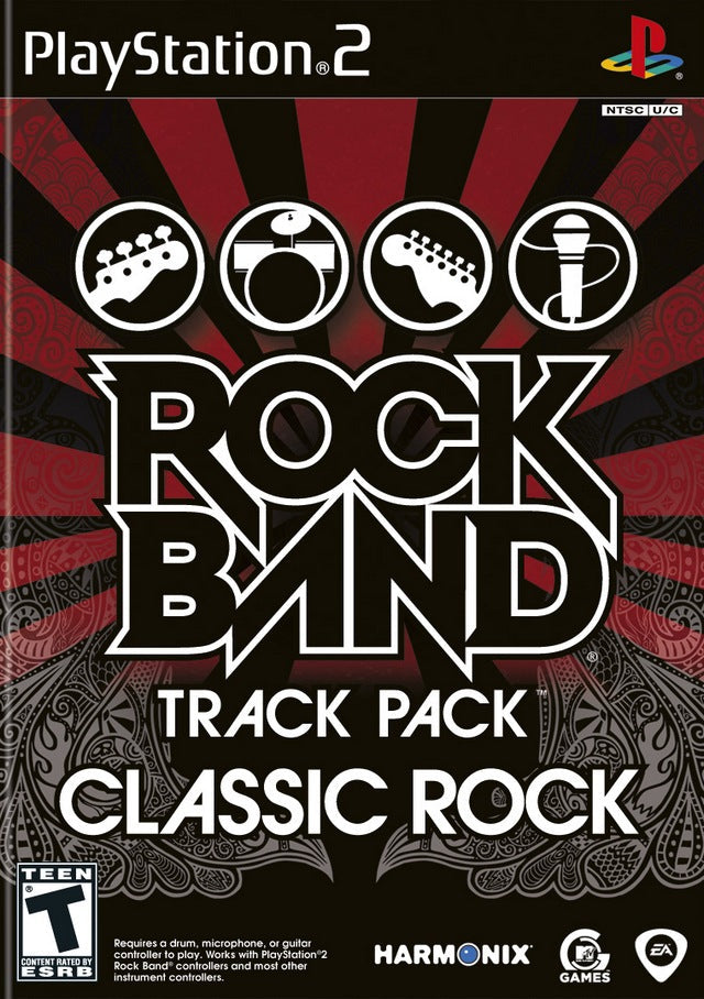 Rock Band Track Pack: Classic Rock - (PS2) PlayStation 2 [Pre-Owned] Video Games MTV Games   